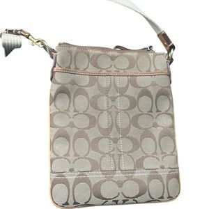 Coach Casual Sneakers w/ Comfortable Fit, & Vintage Classic Coach purse bundle!